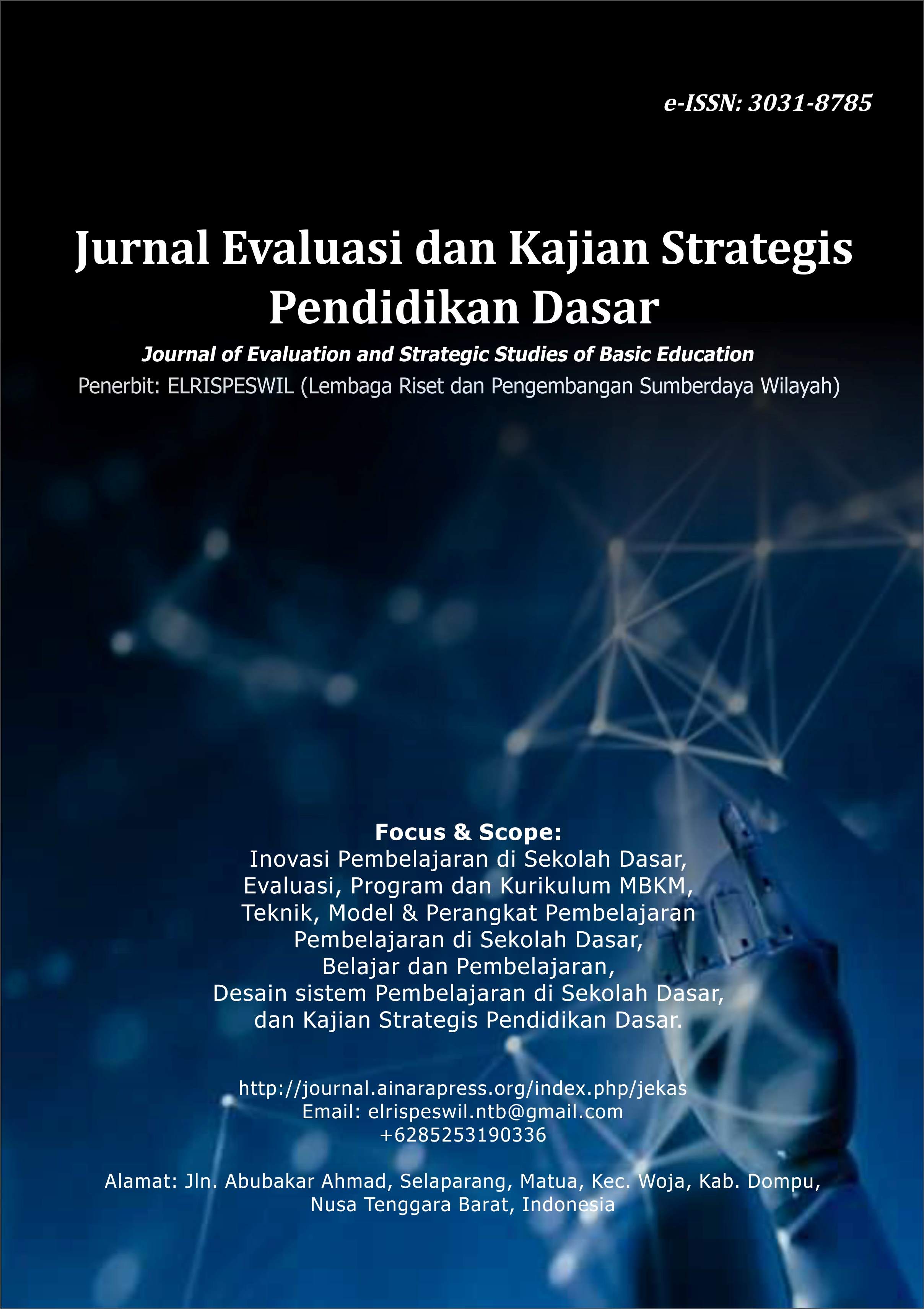 					View Vol. 3 No. 1 (2026): Jurnal Evaluasi dan Kajian Strategis Pendidikan Dasar
				